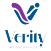 Verity strategic finance and ops Logo with transparent background